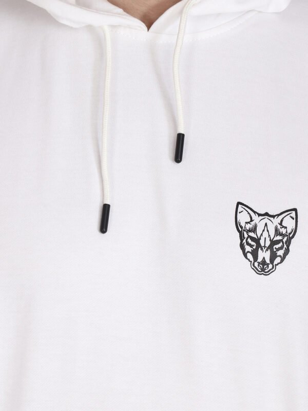 foxie sweatshirt hoodie white