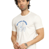 foxie bloom classic fit printed t shirt