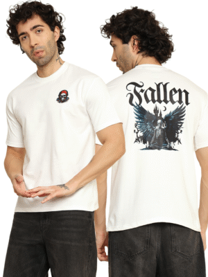 foxie oversize printed t shirt